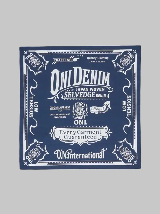 ONI Denim Navy Bandana