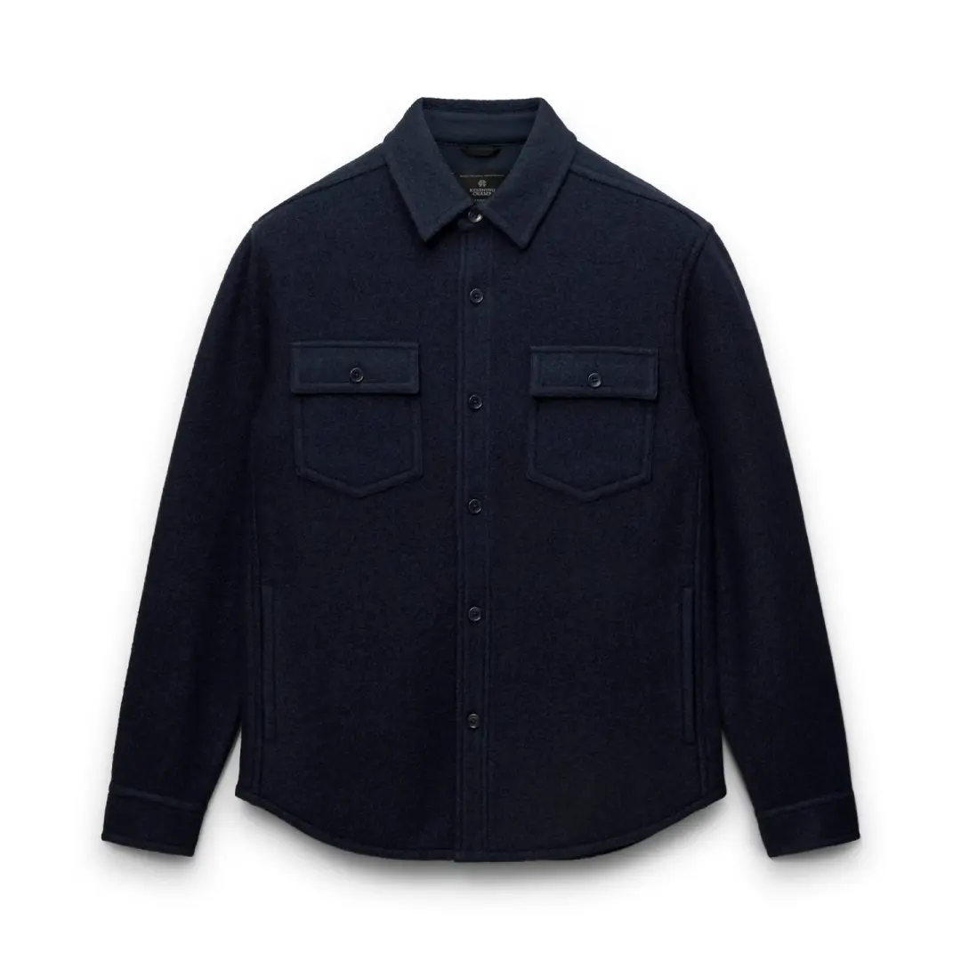 Boiled Wool Warden Standard Overshirt