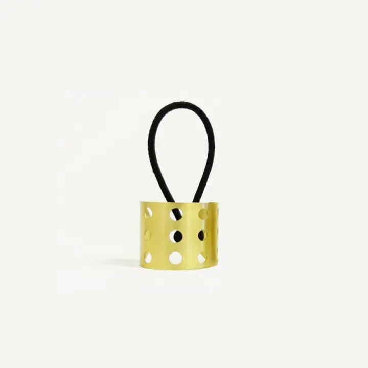 Perforated Modern Hair Tie