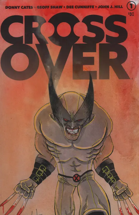 CROSSOVER #1 WOLVERINE PAINTED SKETCHCOVER