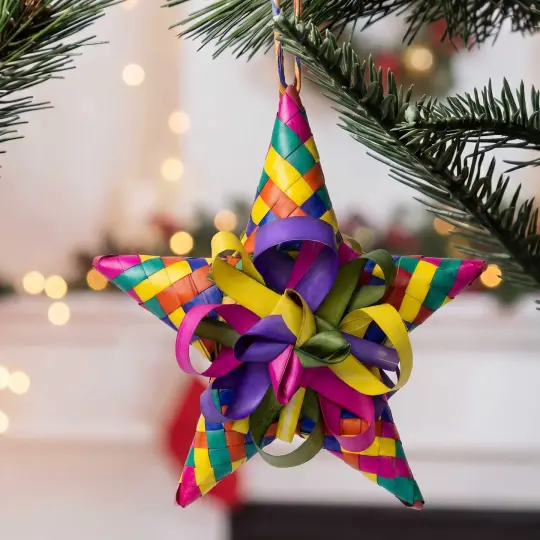 Handwoven Palm Ornament