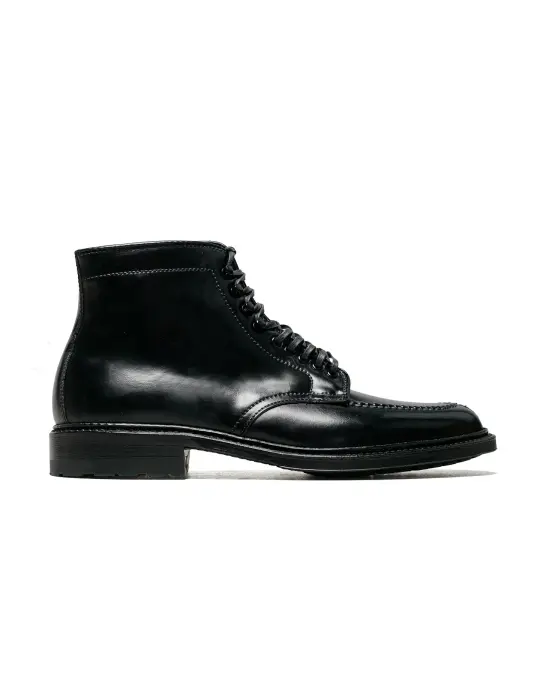 Alden Black Cordovan Tanker Boot with Commando Sole