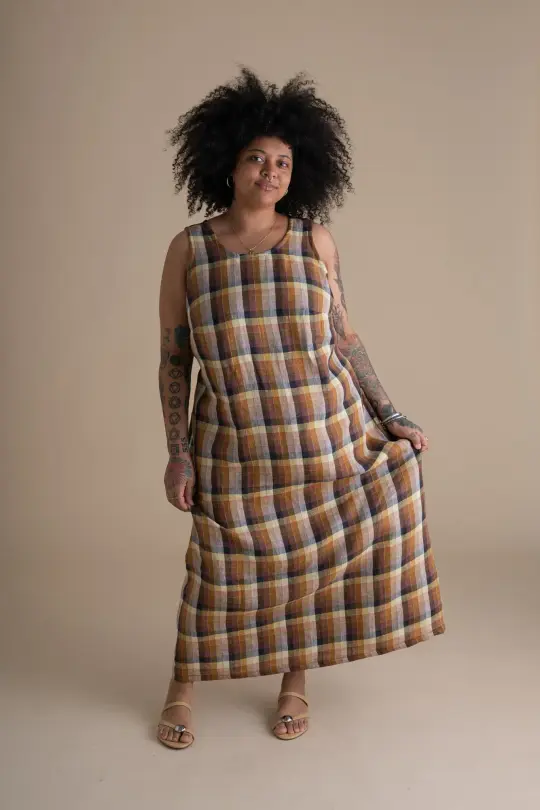 Rise Dress in Sundew