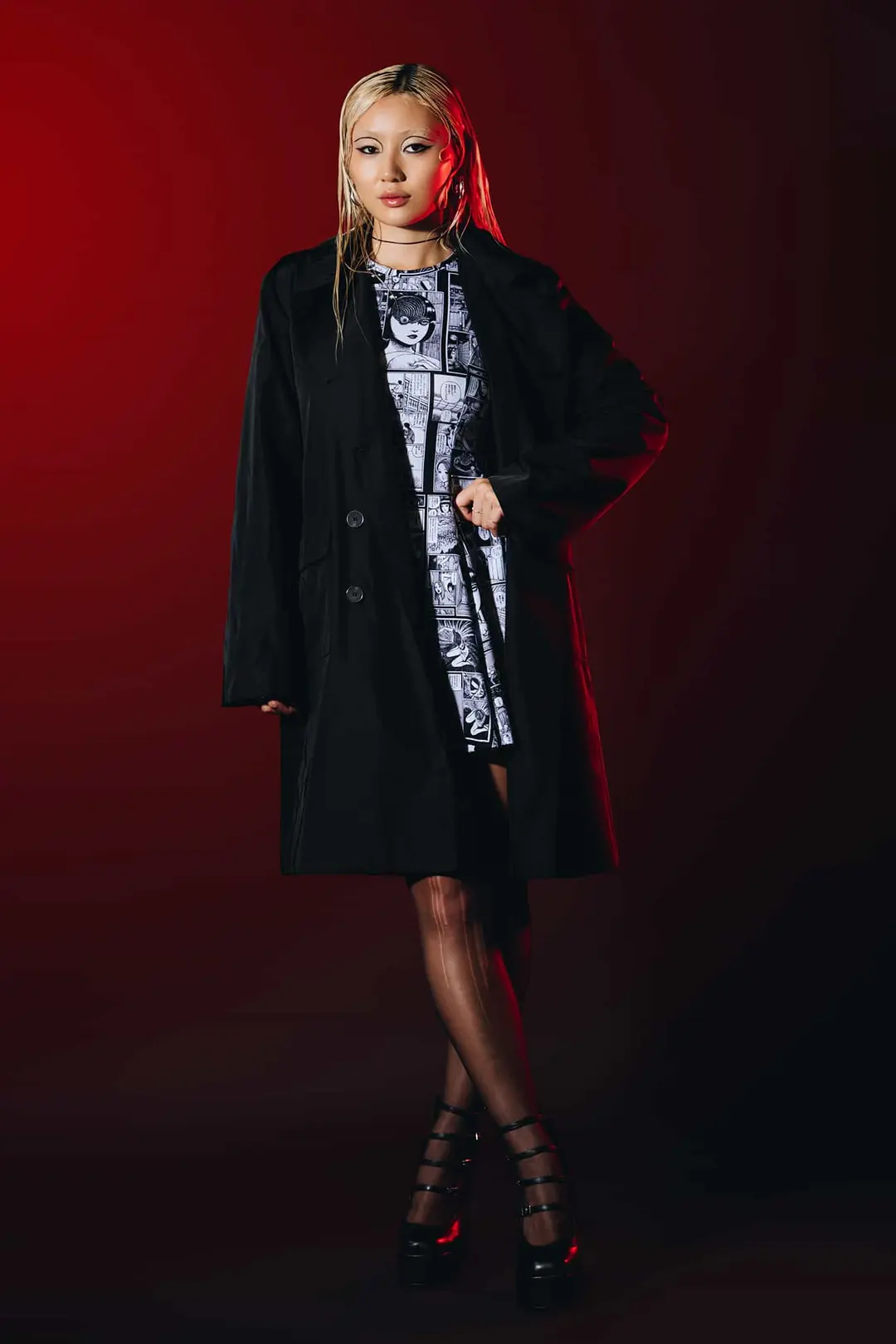 The Scar Oversized Trench Coat