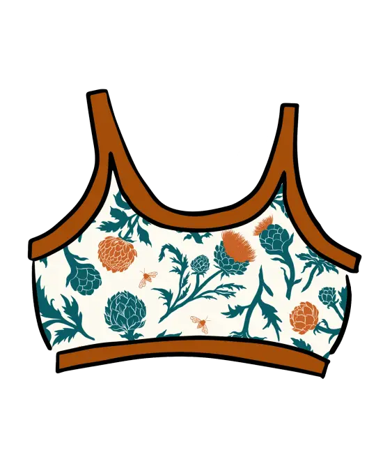 Longline Bra Robben's Artichokes