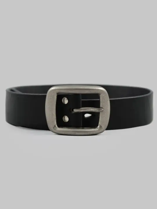 Samurai Jeans W001 Heavy Weight Curved Belt Black
