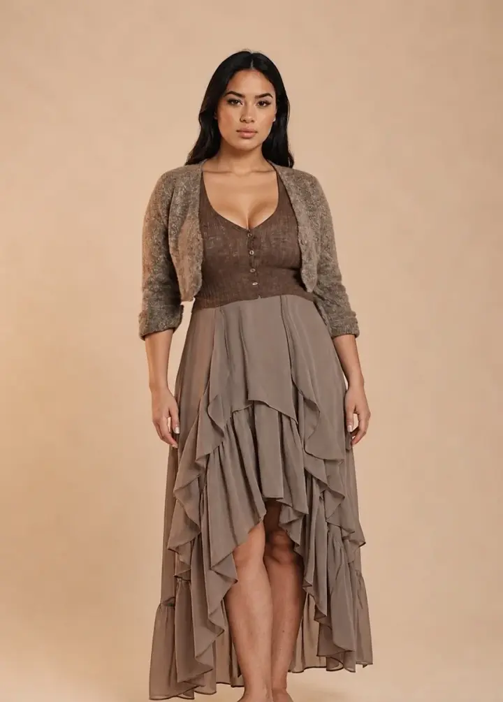 Kori Skirt in Taupe