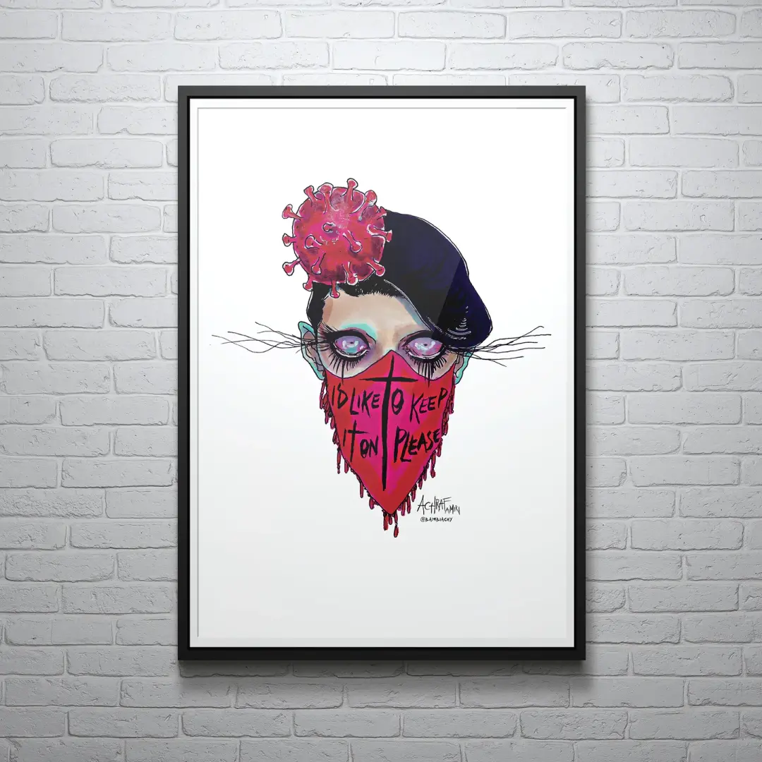 I'D LIKE TO KEEP IT ON  PLEASE – Print