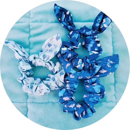 Bow Scrunchies