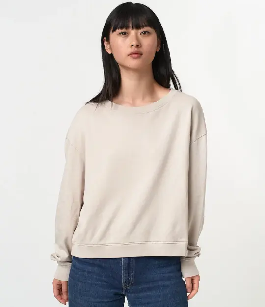 Cropped Lightweight American Fleece Women's Sweatshirt