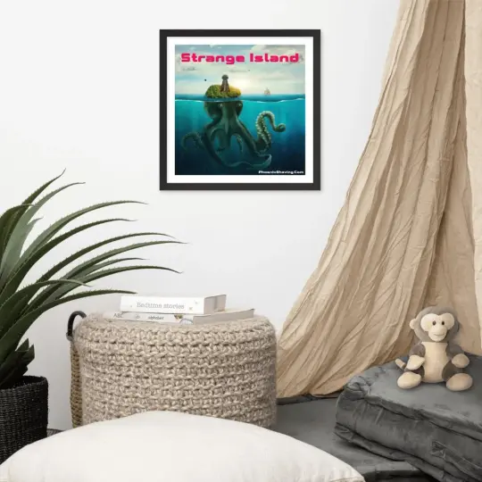 Strange Island Framed Print | Available in Multiple Sizes!