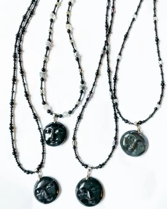 Obsidian moons