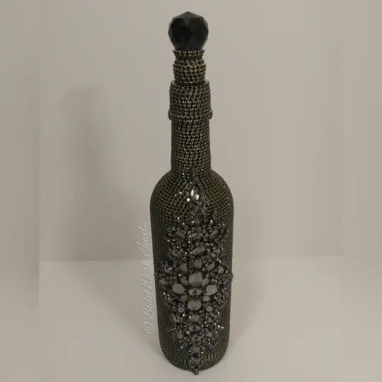 Black Beauty Champagne Bottle