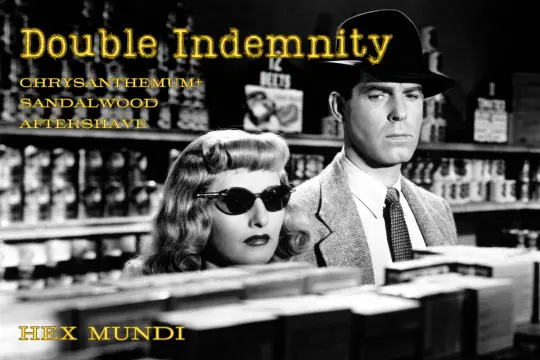 Double Indemnity Hand & Body Creme ~ Film Noir Collection