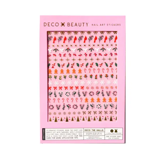 Deco The Halls Nail Decals