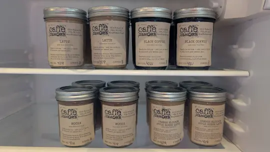 Cold Brew Coffee in Jars