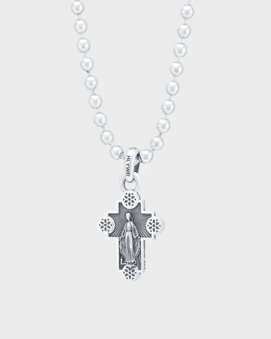 GOOD ART HLYWD Jimmy Cross Pendant Size A - Sterling Silver