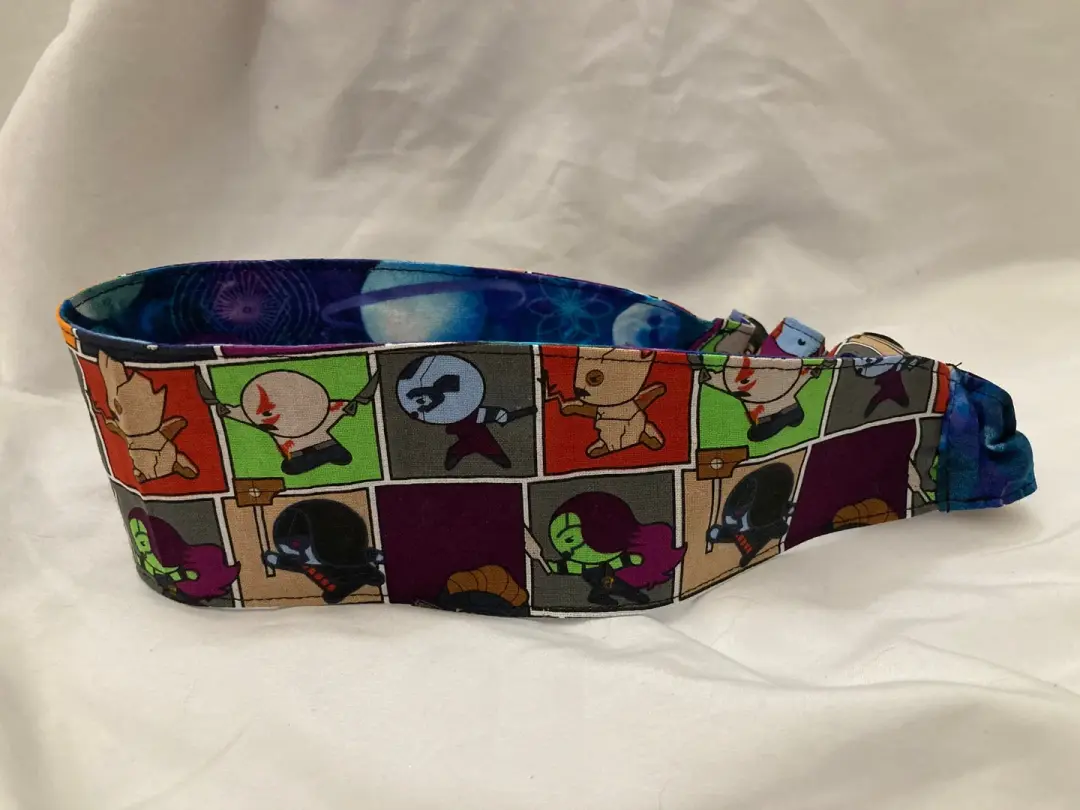 SALE - Side Scroll Space Heroes Reversible Headband