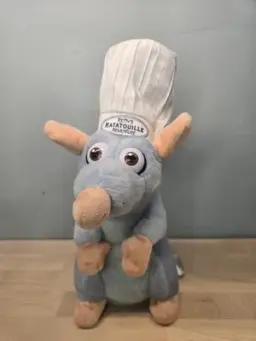 Disney Parks Remy's Ratatouille Adventure Talking Plush English & French Working
