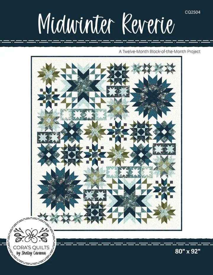Midwinter Reverie Block-of-the-Month Pattern