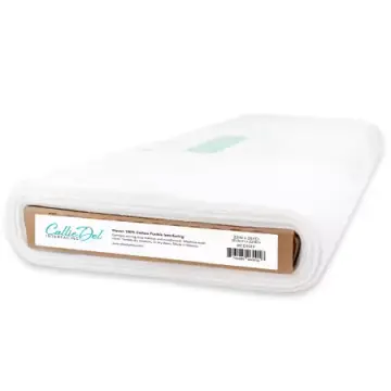 Woven 100% Cotton Fusible Interfacing 22in