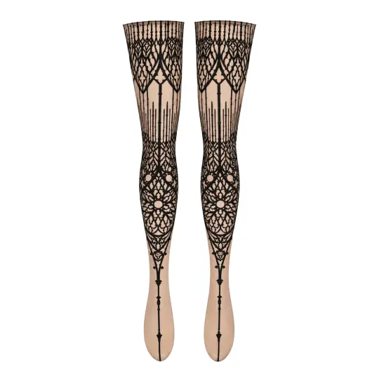 CATHEDRAL STOCKINGS - NUDE