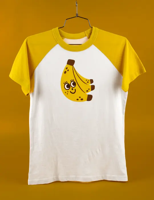 Produce Raglan Tee - Banana *FINAL SALE*