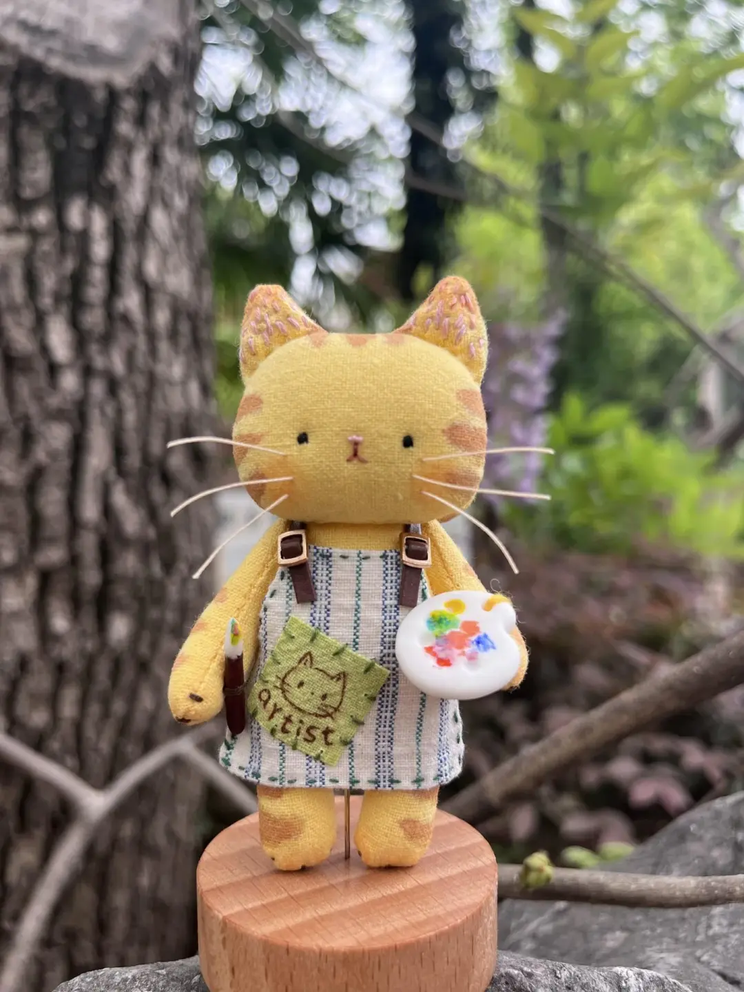 Artist Kitty Bag Charm🎨