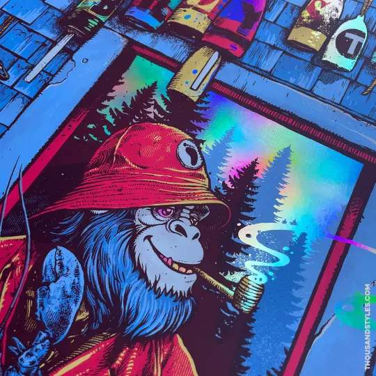 Official Billy Strings Gig Poster - 7.24-25.26 shows - Portland, ME