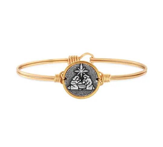 NATIVITY BANGLE BRACELET