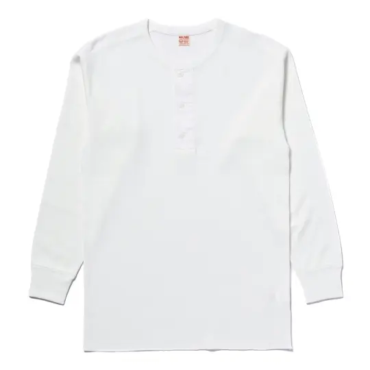 UNION HENLEY UNDERSHIRT L/S