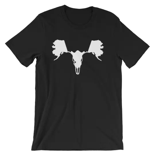 Men's AK Moose Skull - Black