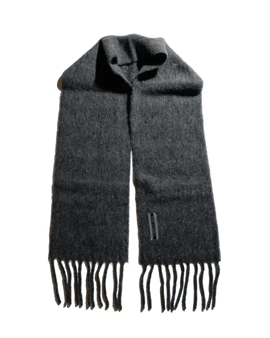 Our Legacy Estate Scarf Phantom Fuzzy Alpaca