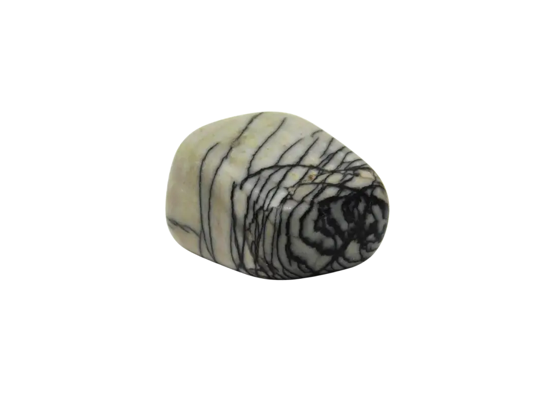 Spiderweb Jasper Tumbled