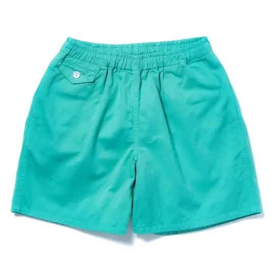 COTTON DRILL SWIM SHORTS (OVER-DYED)