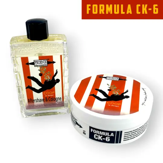 COOP Artisan Shave Soap & Aftershave Bundle | Ultra Premium CK-6 Formula | Homage To One Of The Boldest Fragrances Ever Made!