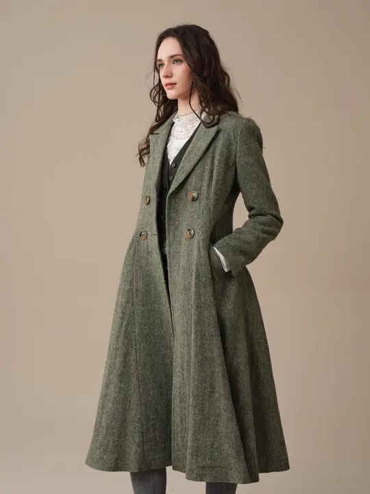 The Roman Holiday 17 | 100% wool classic coat