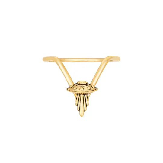 Saucer Ring
