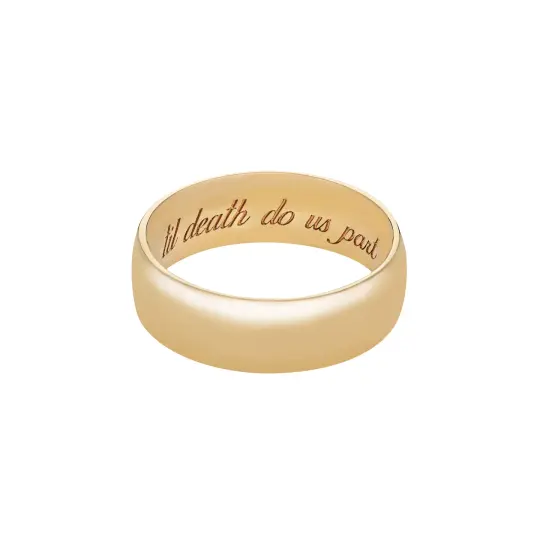 Til Death Ring - 6mm