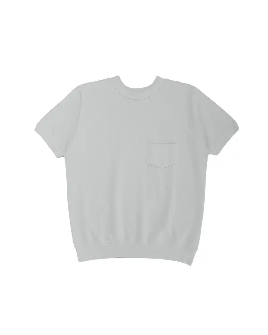 Warehouse Lot. 4105 Short Sleeve SW With Pocket Plain Sax