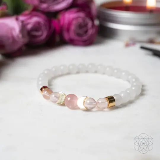 Fertility Bracelet - Crystal Bracelet for Conception and Motherhood