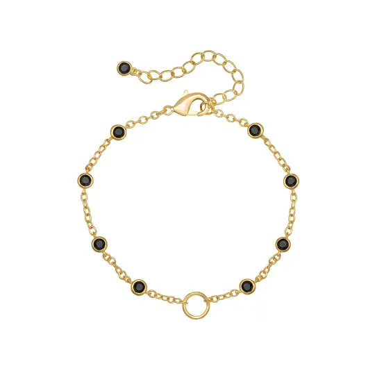 Molecule Bracelet - Black