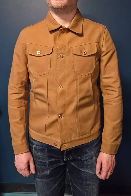 Scout Jacket - 12oz. USA Tan Canvas
