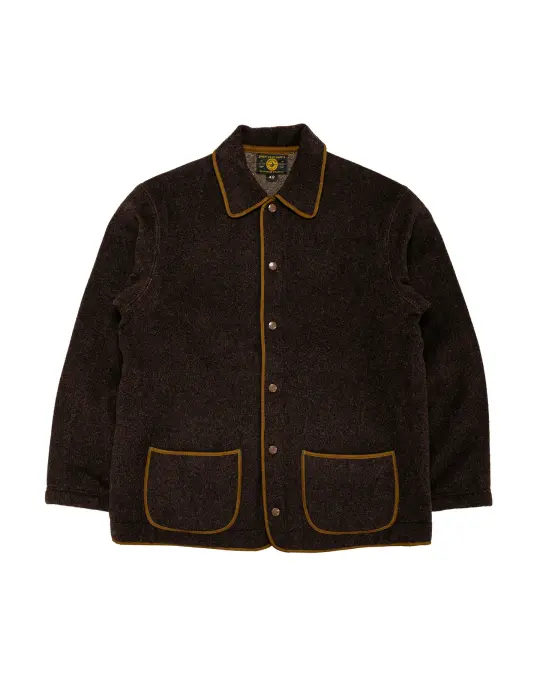 Warehouse Lot. JG-46 Fleece Beach Jacket Dark Brown