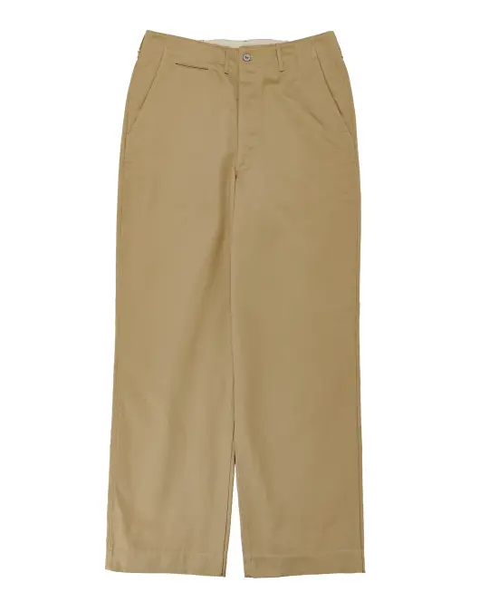 The Real McCoy's MP26006 Trousers, Cotton, Khaki, 1941 Khaki