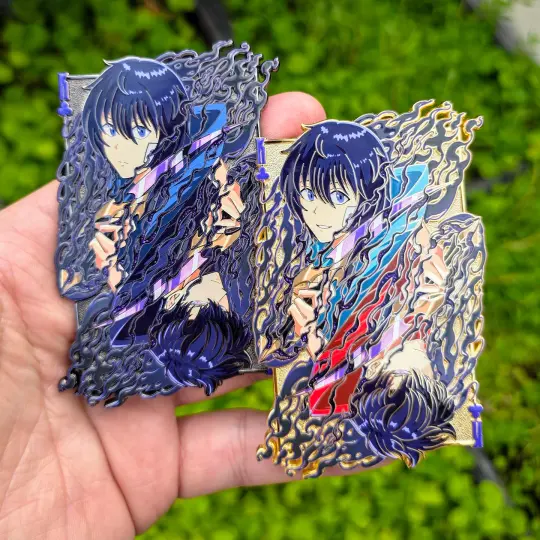 King of Clubs Pin (Raw Metal Card)