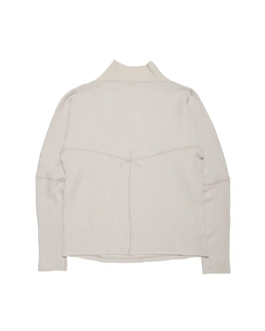 MotivMfg Bog T-Shirt Cotton Linen Rib Jersey/Natural