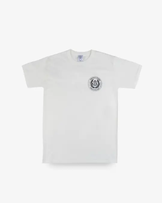 OGL 6.2oz Ringspun T-shirt - Silkscreen Printed 'Fly Me To The Moon' - Cream