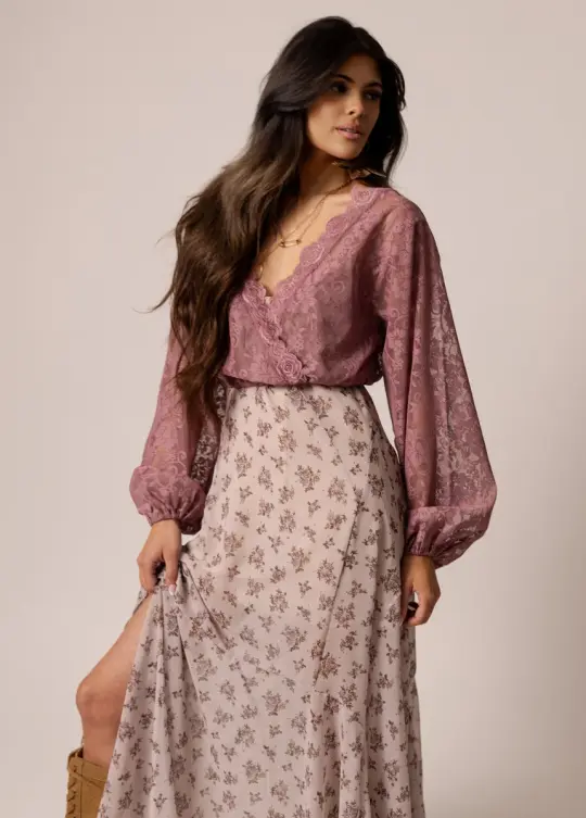 Wren Top in Orchid