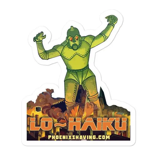 Lo - Haiku Vinyl Sticker | 3 Sizes
